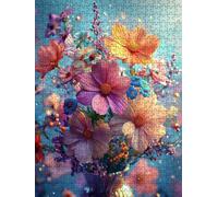 Jigsaw Puzzles for Adults 6000, Colorful Flowers 6000 Piece Jigsaw Puzzles for Adults, Challenging Puzzle Games, Classic Jigsaws, Impossible de Assemble Handmade, Fun Family Activities BXHZW0-917