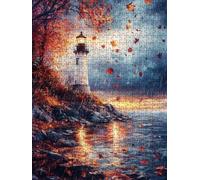 Jigsaw Puzzles for Adults 6000, Falling Leaves And Rain 6000 Piece Jigsaw Puzzles, Challenging Puzzle Games, Classic Jigsaws, Impossible de Assemble Handmade, Fun Family Activities BXHZW0-620