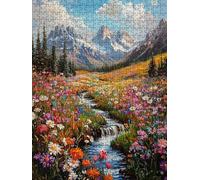 Jigsaw Puzzles for Adults 6000, Forest Garden 6000 Piece Jigsaw Puzzles for Adults, Challenging Puzzle Games, Classic Jigsaws, Impossible de Assemble Handmade, Fun Family Activities BXHZW0-790