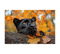 Jigsaw Puzzles for Adults 6000 Leaf Jigsaws 6000 Pieces for Adults Wooden Leopard Puzzle Games, Classic Educational Challenging Game for The Whole Families Decompression, Decor Gifts 179x105cm L-68