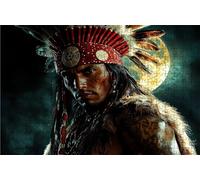 Jigsaw Puzzles for Adults 6000 Moon 6000 Piece Jigsaw Puzzles for Adults, Challenging Puzzle Educational Game for The Whole for Women Gifts for Men Wall Art Room Decor Indians 72 x 42 In RXPT-6156