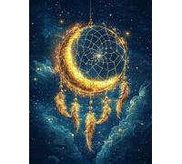 Jigsaw Puzzles for Adults 6000, Moon Dreamcatcher 6000 Piece Jigsaw Puzzles for Adults, Challenging Puzzle Games, Classic Jigsaws, Impossible de Assemble Handmade, Fun Family Activities BXHZW0-1048