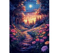 Jigsaw Puzzles for Adults 6000, Moon Garden 6000 Piece Jigsaw Puzzles for Adults, Challenging Puzzle Games, Classic Jigsaws, Impossible de Assemble Handmade, Fun Family Activities BXHZW0-1054