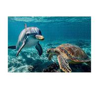 Jigsaw Puzzles for Adults 6000 Ocean Jigsaws 6000 Pieces for Adults Wooden Animal Puzzle Games, Classic Educational Challenging Game for The Whole Families Decompression, Decor Gifts 179x105cm C-05