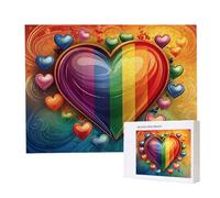 Jigsaw Puzzles for Adults 6000 Piece 179x105cm Challenging Jigsaw Puzzle Educational Game 6000 Pieces Love Colored Puzzles for Adult, DIY Craft Puzzle for Home Decoration Gifts x-16