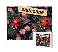 Jigsaw Puzzles for Adults 6000 Piece 179x105cm Challenging Jigsaw Puzzle Educational Game 6000 Pieces Flower Ladybug Puzzles for Adult, DIY Craft Puzzle for Home Decoration Gifts x-366