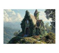 Jigsaw Puzzles for Adults 6000 Piece, 6000 Piece House Jigsaw Puzzles for Adults, Challenging Landscape Jigsaws for the Whole Family, Wooden Puzzle for Home Decor, Gifts for Women and Men, -7600