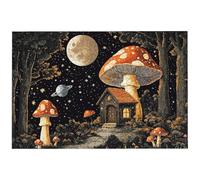 Jigsaw Puzzles for Adults 6000 Piece, 6000 Piece Mushroom Jigsaw Puzzles for Adults, Challenging Moon Jigsaws for the Whole Family, Wooden Puzzle for Home Decor, Gifts for Women, Gifts for Men, -8744