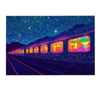 Jigsaw Puzzles for Adults 6000 Piece, 6000 Piece Train Jigsaw Puzzles for Adults, Challenging Fantasy Jigsaws for the Whole Family, Wooden Puzzle for Home Decor, Gifts for Women, Gifts for Men, -8196
