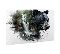 Jigsaw Puzzles for Adults 6000 Piece Animal Jigsaw Puzzle - Colourful, Challenging Game & Brainteasing Adult Jigsaws, The Whole 3D Jigsaw Gifts for Women, Men Beautiful Decoration Bear 1 K0F-394