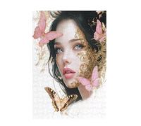 Jigsaw Puzzles for Adults 6000 Piece Butterfly Large Puzzle Girl, Difficult Challenging Family Games for The Whole for Women, Wooden Jigsaws with Gift Box Packaging, Gifts for Women 105x179cm D-1208