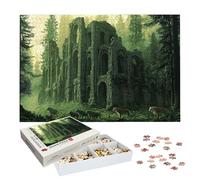 Jigsaw Puzzles for Adults 6000 Piece, Castle Jigsaw Puzzles for Adults, Horror Jigsaws 6000 Pieces with Box, Wooden Puzzle Challenging Game for the Whole for Women, Men, Wooden Puzzle for Gifts, -9087