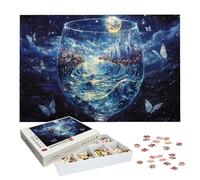 Jigsaw Puzzles for Adults 6000 Piece, Fantasy Jigsaw Puzzles for Adults, Landscape Jigsaws 6000 Pieces with Box, Wooden Puzzle Challenging Game for Women and Men, Wooden Puzzle for Gifts, -7715