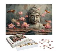 Jigsaw Puzzles for Adults 6000 Piece, Flower Jigsaw Puzzles for Adults, Zen Jigsaws 6000 Pieces with Box, Wooden Puzzle Challenging Game for the Whole for Women, Men, Wooden Puzzle for Gifts, -8573
