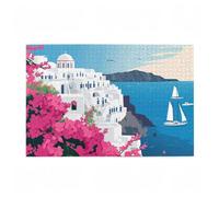 Jigsaw Puzzles for Adults 6000 Piece Flower Large Puzzle Boat, Difficult Challenging Family Games for The Whole for Women, Wooden Jigsaws with Gift Box Packaging, Home Room Decor 105x179cm D-387