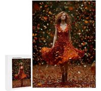 Jigsaw Puzzles for Adults 6000 Piece Flower Woman, 6000 Piece Jigsaw Puzzles for Adults, Educational Game jigsaw puzzle 179 x 105cm Suitable for Decompression and Room Wall Decor Gifts PjY1935 C-N