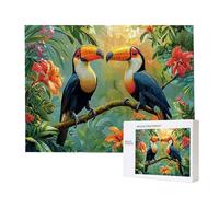 Jigsaw Puzzles for Adults 6000 Piece Forest Billed Bird, 6000 Piece Jigsaw Puzzles for Adults, Educational Game jigsaw puzzle 71.8x42in Suitable for Decompression and Room Wall Decor Gifts j-708