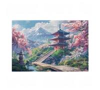 Jigsaw Puzzles for Adults 6000 Piece Japan Large Puzzle Mount Fuji, Difficult Challenging Family Games for The Whole for Women, Wooden Jigsaws with Gift Box Packaging, Gifts for Women 105x179cm D-198