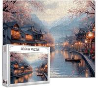 Jigsaw Puzzles for Adults 6000 Piece Jigsaw Puzzles for Adults landscape Difficult Challenging Educational Develop Problem Solving Skills Increase Creativity Festival Gift Women 105.5X179.5cm E-24