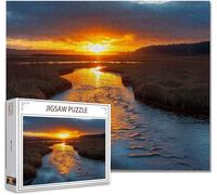 Jigsaw Puzzles for Adults 6000 Piece Jigsaw Puzzles for Adults landscape Difficult Challenging Educational Develop Problem Solving Skills Increase Creativity Festival Gift Women 105.5X179.5cm D-7