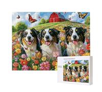 Jigsaw Puzzles for Adults 6000 Piece, Puzzle Educational Games, Challenging Puzzle Game for The Whole for Women, Gifts for Men, DIY Craft Puzzles for Home Decoration Gifts, Theme: Farm Dog C-542