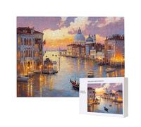 Jigsaw Puzzles for Adults 6000 Piece, Puzzle Educational Games, Challenging Puzzle Game for The Whole for Women, Gifts for Men, DIY Craft Puzzles for Home Decor Gifts, Theme: Venice Water City C-794