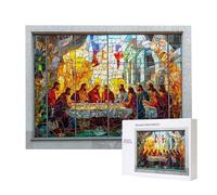Jigsaw Puzzles for Adults 6000 Piece, Puzzle Educational Games, Challenging Puzzle Game for The Whole for Women, Gifts for Men, DIY Craft Puzzles for Home Decoration Gifts, Theme: The Last Supper C952