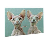 Jigsaw Puzzles for Adults 6000 Piece Sphynx Cat Jigsaw Puzzle - Colourful, Challenging Game & Brainteasing Adult Jigsaws, The Whole 3D Jigsaw Gifts for Women, Men Beautiful Decoration Animal K0F-880