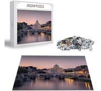 Jigsaw Puzzles for Adults 6000 Piece, Venice Jigsaw Puzzles for Adults, Water City Jigsaws 6000 Pieces with Box, Wooden Puzzle Challenging Game for Whole for Women, Men, Wooden Puzzle for Gifts B-4131