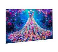 Jigsaw Puzzles for Adults 6000 Piece Wedding Dress Jigsaw Puzzle - Colourful, Challenging Game & Brainteasing Adult Jigsaws, The Whole 3D Jigsaw Gifts for Women, Men Beautiful Decoration Woman K0F-460