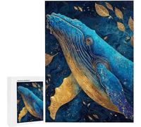 Jigsaw Puzzles for Adults 6000 Piece Whale Animal, 6000 Piece Jigsaw Puzzles for Adults, Educational Game jigsaw puzzle 179x105cm Suitable for Decompression and Room Wall Decor Gifts PjY909 H-4