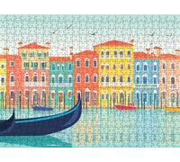 Jigsaw Puzzles for Adults 6000 Pieces, Family Games Jigsaw Puzzle Wooden, Challenging Brain Teaser Game, Home Decor, Ideal for Men Women,Large 70.7 x 41.5 inches Color Small Town f0-36