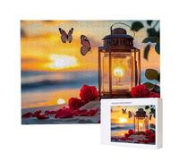 Jigsaw Puzzles for Adults 6000, Puzzle for Adults, Challenging Puzzle Educational Games, Puzzles Game for The Whole for Women, Gifts for Men, Home Decoration, Theme:（Beach Rose) z-749