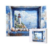 Jigsaw Puzzles for Adults 6000, Puzzle for Adults, Challenging Puzzle Educational Games, Puzzles Game for The Whole for Women, Gifts for Men, Home Decoration, Theme:（Lighthouse Sea View) z-125