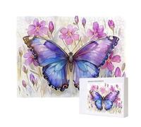 Jigsaw Puzzles for Adults 6000, Puzzle for Adults, Challenging Puzzle Educational Games, Puzzles Game for The Whole for Women, Gifts for Men, Home Decoration, Theme:（Colorful Butterfly) z-63