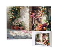 Jigsaw Puzzles for Adults 6000, Puzzle for Adults, Challenging Puzzle Educational Games, Puzzles Game for The Whole for Women, Gifts for Men, Home Decoration, Theme:（Fruit Basket Cottage) z-241