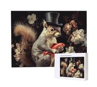 Jigsaw Puzzles for Adults 6000, Puzzle for Adults, Challenging Puzzle Educational Games, Puzzles Game for The Whole for Women, Gifts for Men, Home Decoration, Theme:（Squirrel Koi) z-813