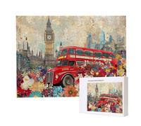 Jigsaw Puzzles for Adults 6000, Puzzle for Adults, Challenging Puzzle Educational Games, Puzzles Game for The Whole for Women, Gifts for Men, Home Decoration, Theme:（London Scenery) z-531