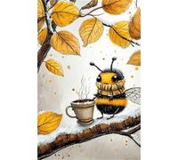 Jigsaw Puzzles for Adults 70 Cartoon Bee Puzzle Impossible Hard Difficult Challenging Puzzle for Adults 70 Piece Puzzle Games 7.9 x 5.9 inch