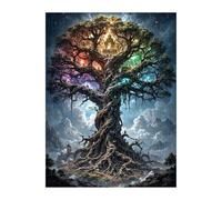 Jigsaw Puzzles for Adults 70 Fantasy Tree of Life, Challenge Educational Game, Impossible High Difficult Jigsaw Puzzles for Adults, Puzzle 70 Pieces