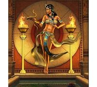 Jigsaw Puzzles for Adults 70 Piece,16x16 cm puzzle for adults Educational Game Challenge Toy 70 Pieces puzzles for Adult Home Decoration Puzzle Beautiful Egyptian Woman
