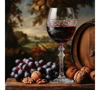 Jigsaw Puzzles for Adults 70 Piece,16x16 cm puzzle for adults Educational Game Challenge Toy 70 Pieces puzzles for Adult Home Decoration Puzzle Red Wine Grape Fruit