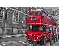 Jigsaw Puzzles for Adults 70 Piece jigsaw puzzles for Adult Educational Game Challenge Toy 70 Pieces Puzzle Challenging Games for The Whole for adults,London Street Bus puzzle Gifts
