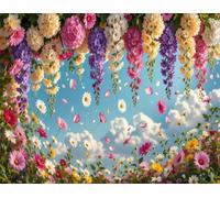 Jigsaw Puzzles for Adults 70 Piece jigsaw puzzles for Adult Educational Game Challenge Toy 70 Pieces Puzzle Challenging Games for The Whole for adults,Colorful Flowers puzzle Gifts