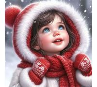 Jigsaw Puzzles for Adults 70 piece Naive Girl, 70 Piece Difficult jigsaw puzzles for adults, Challenging Jigsaws 70 pieces, Puzzle Game for The Whole for Women, Gifts for Men 45x45cm