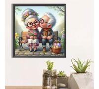 Jigsaw Puzzles for Adults 70 piece Park Couple, 70 Piece Difficult jigsaw puzzles for adults, Challenging Jigsaws 70 pieces, Puzzle Game for The Whole for Women, Gifts for Men 45x45cm