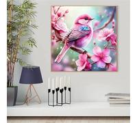 Jigsaw Puzzles for Adults 70 piece Peach Blossom Birds, 70 Piece Difficult jigsaw puzzles for adults, Challenging Jigsaws 70 pieces, Puzzle Game for The Whole for Women, Gifts for Men 45x45cm