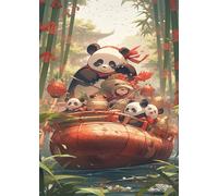 Jigsaw Puzzles for Adults 70, Puzzles for Adults Animals Panda, Challenging Difficult Logic Puzzle, Puzzle 70 Pieces for Adult 7.9 x 5.9 inch