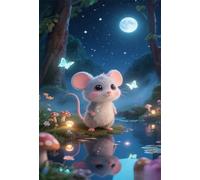 Jigsaw Puzzles for Adults 70, Puzzles for Adults Moon Animal Mushroom, Challenging Difficult Logic Puzzle, Puzzle 70 Pieces for Adult 7.9 x 5.9 inch