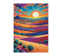 Jigsaw Puzzles for Adults 70 Sunrise Mountains, Challenge Educational Game, Impossible High Difficult Jigsaw Puzzles for Adults, Puzzle 70 Pieces